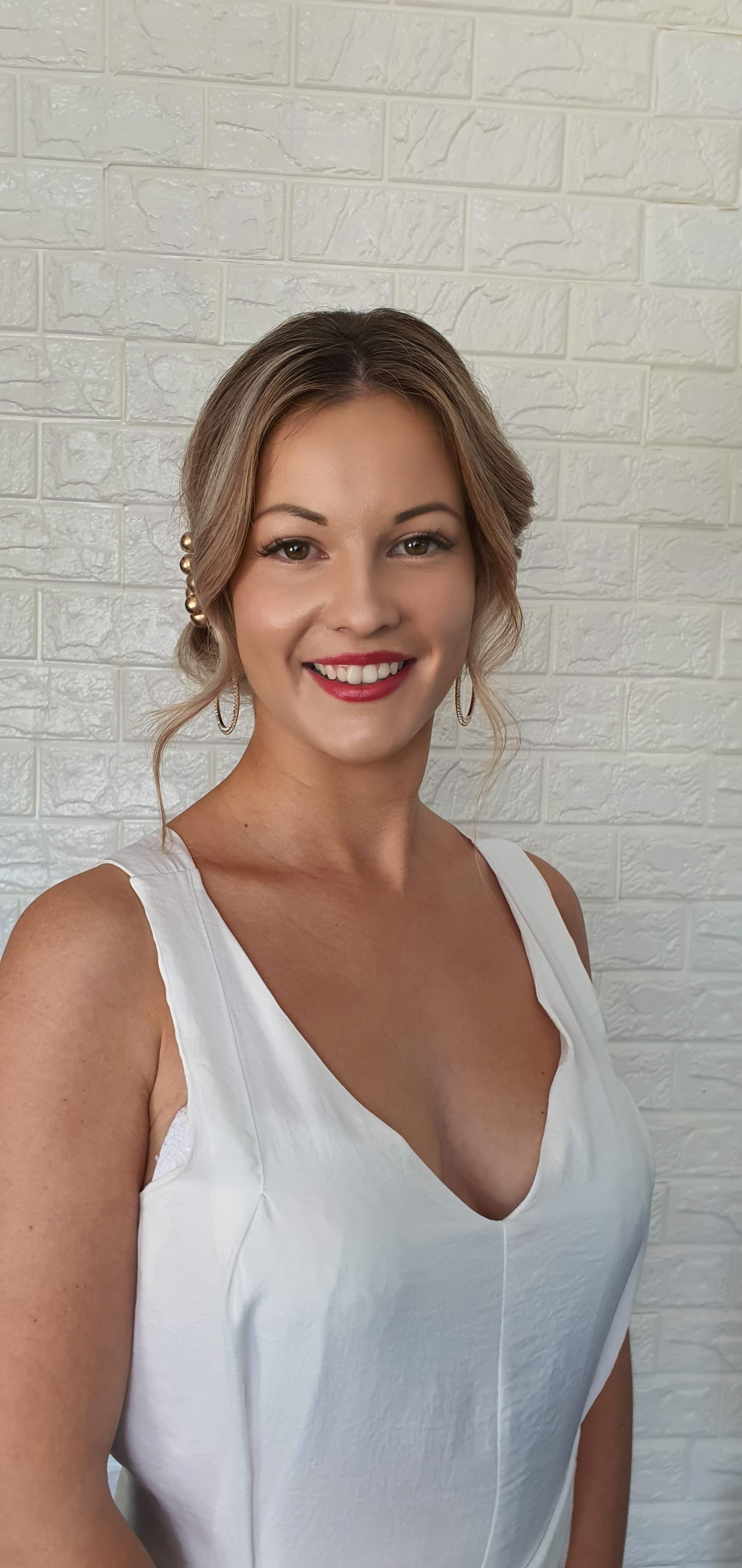 Elegant updo hairstyle for special occasions